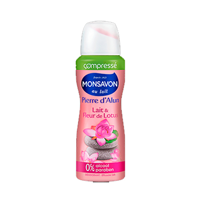 Monsavon - Déodorant compressé Fleur de Lotus - 100ml